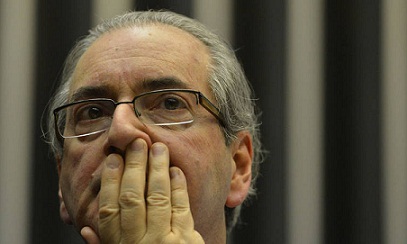 Eduardo Cunha recebeu a notificação em casa