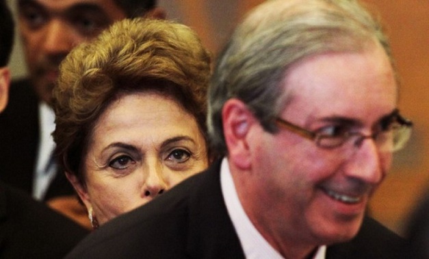 Eduardo Cunha diz que cassarem seu mandato fortalecem  o discurso de que a queda da ex-presidente Dilma Rousseff foi um “golpe”